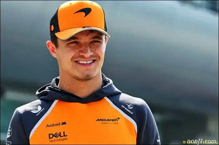 80 minutes before the start: Lando Norris' comment