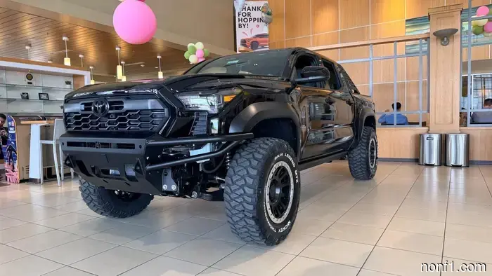 2026 Toyota Tacoma in 'Back to the Future' Style Appears Quite McFly