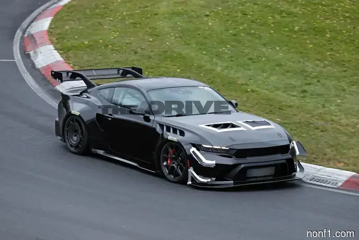 The Ford Mustang GTD Competition utilized street-legal tires to shatter the Nurburgring lap record set by the Chevy Corvette ZR1X.