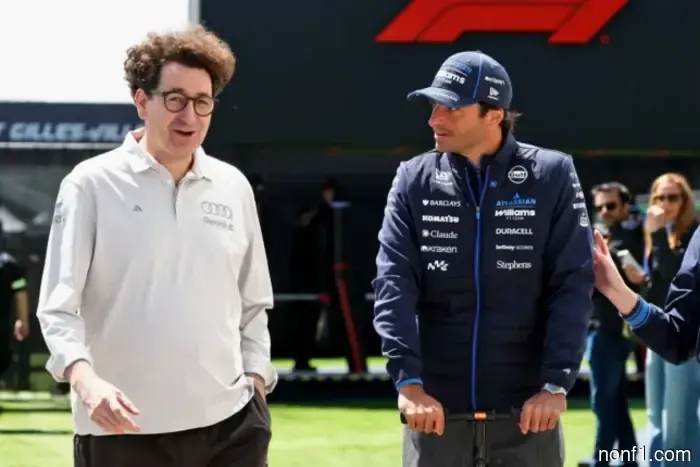 Science about what struck him when he joined Ferrari