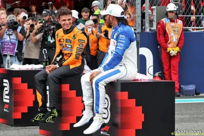 Lando Norris named his four favorite drivers.