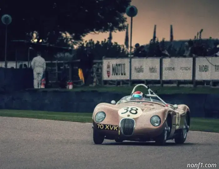 Drivers with well-known names stood out at Goodwood.