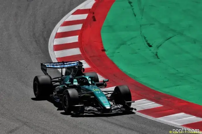 Lance Stroll exceeded the speed limit in the pit lane.