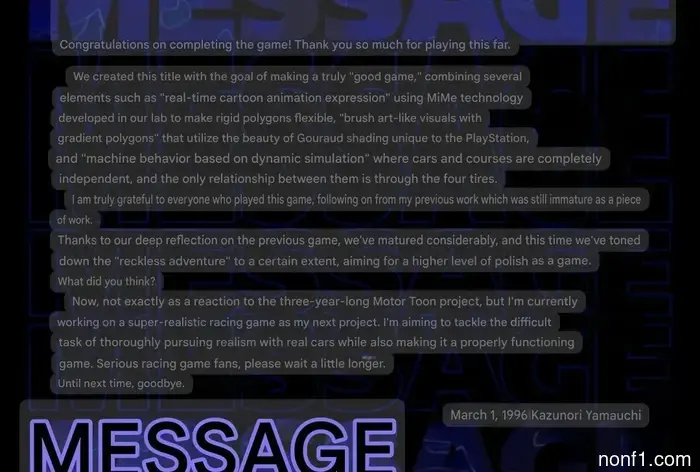 How the Creator of Gran Turismo Inserted a Simulation into a Mario Kart Competitor to Convince Sony Executives