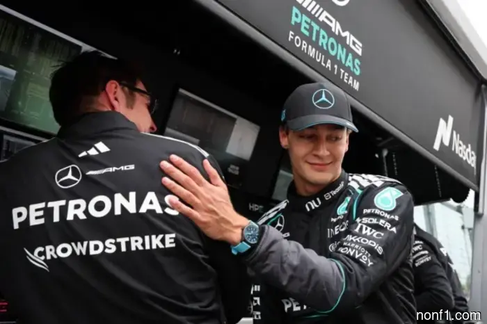 Russell: Speed came from somewhere on the last lap.