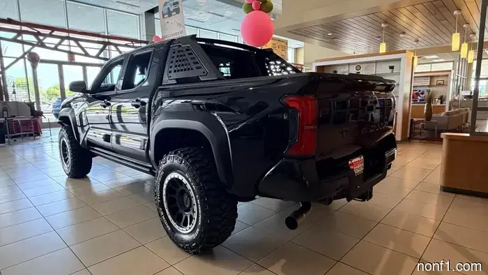 2026 Toyota Tacoma in 'Back to the Future' Style Appears Quite McFly