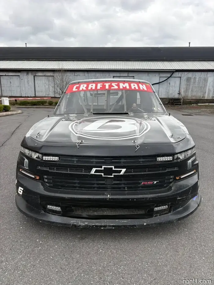 Authorities Detain Individual for Attempting to Present NASCAR Race Truck as a Legal Street Chevy S10