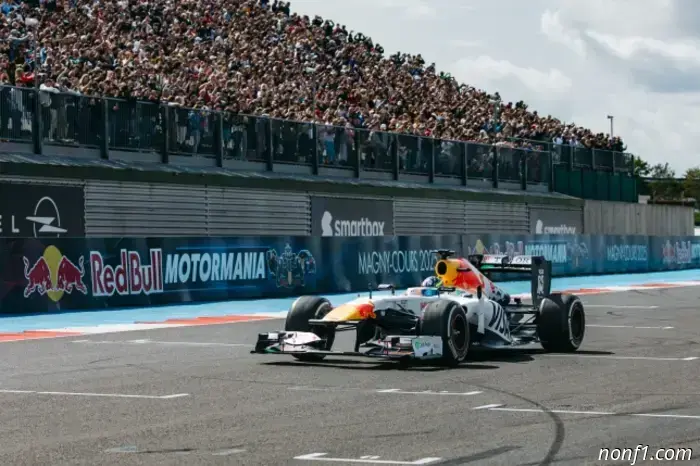Khadzhar performed exhibition runs at Magny-Cours.