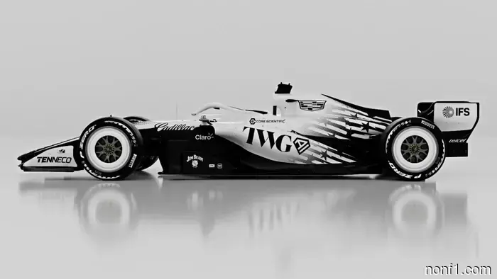 Cadillac's Miami F1 Livery Showcases a Stunning Black-and-White Design