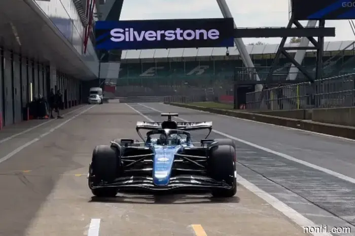 Williams llevó a cabo un día de pruebas en Silverstone.