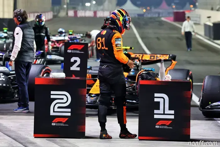 Marko contento de que Piastri esté por delante de Norris en Qatar.