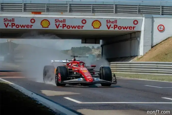 Pirelli and Ferrari have completed rain tire tests