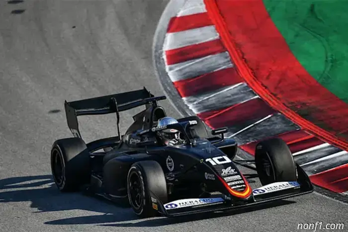 F3: Ugochukwu, el más rápido en los tests de Barcelona