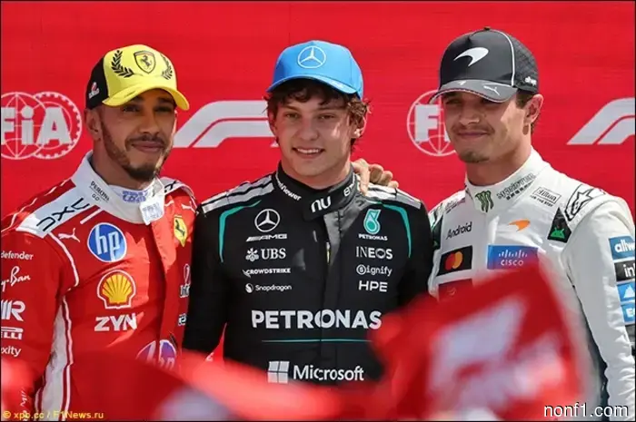 Sprint: Antonelli - Hamilton - Norris