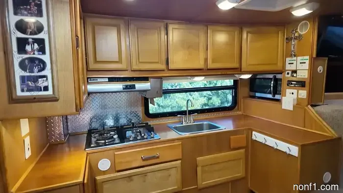 This Ford Super Duty Mega Camper is among the most extreme RVs ever created.