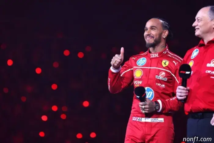 Hamilton: Every day at Ferrari is like a holiday