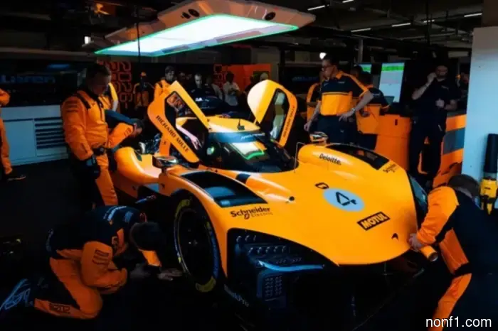 WEC: McLaren conducted the first tests of the hypercar MCL-HY.