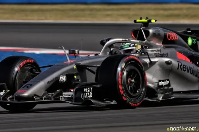 Audi hopes to compete for points in the race.
