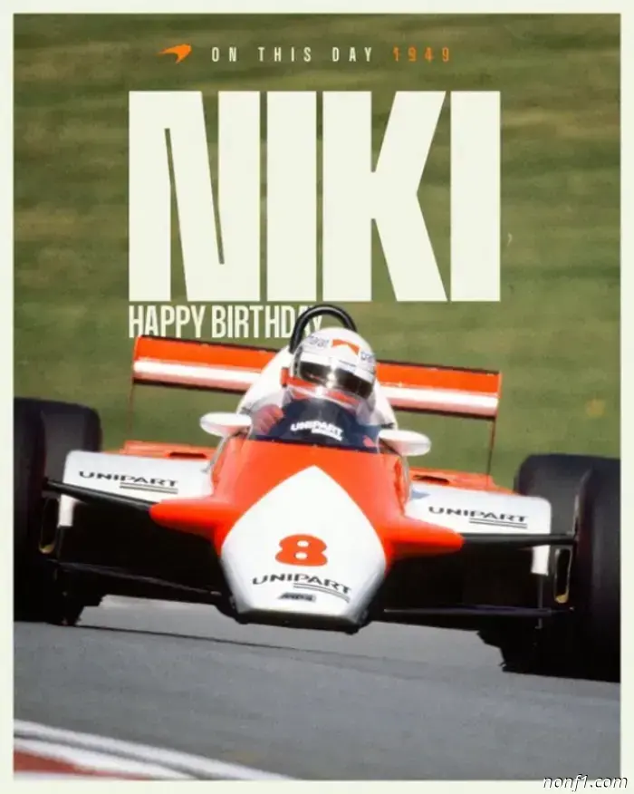 Los equipos de fórmula 1 rinden homenaje a Niki Lauda