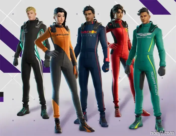Формула 1 сообщила о партнерстве с Fortnite.