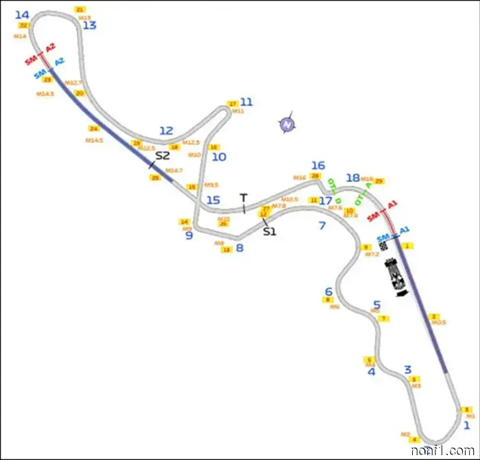 Japanese Grand Prix: Changes to the track and overtaking zones