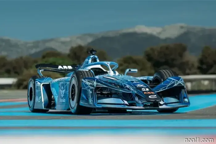 The GEN4 Formula E car debuted on the track.