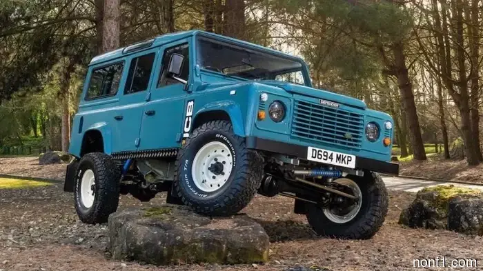 Use Your Tax Refund to Purchase a Backhoe-Engined Land Rover Defender