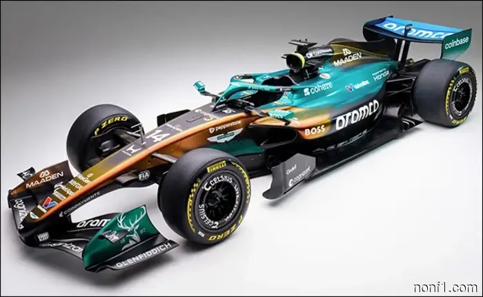 Aston Martin showcased the livery for Monaco.