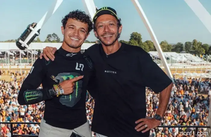 Lando Norris is ready to compete in Le Mans alongside Rossi.
