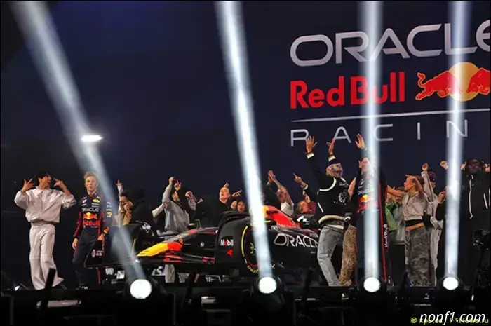 The presentation cost Red Bull Racing 800 thousand pounds