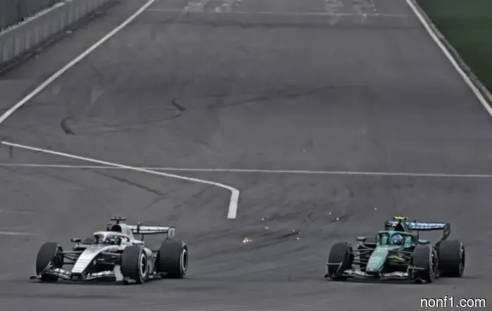 Sergio Pérez se sorprende por los problemas de Aston Martin.