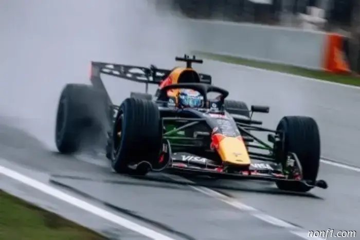 Hadjar's run ends as rain interrupts Barcelona shakedown.