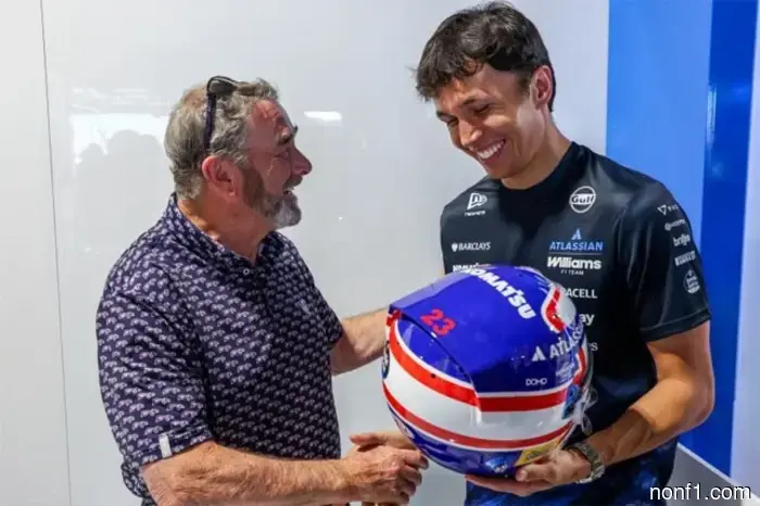 Alex Albon romperá el récord de Mansell en Barcelona