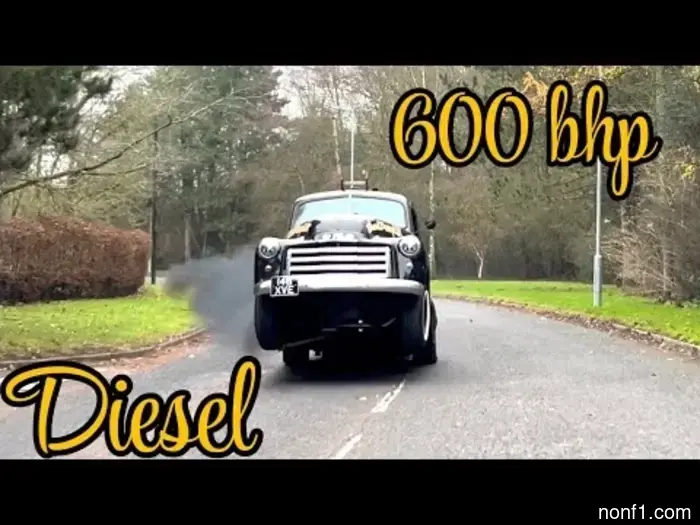 For Sale: 1952 GMC Pickup with Diesel Engine Featuring Both Turbocharging and Supercharging
