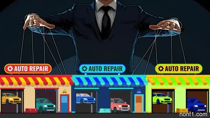 Las seis empresas que silenciosamente poseen casi todas las cadenas de servicios automotrices en América, explicadas.
