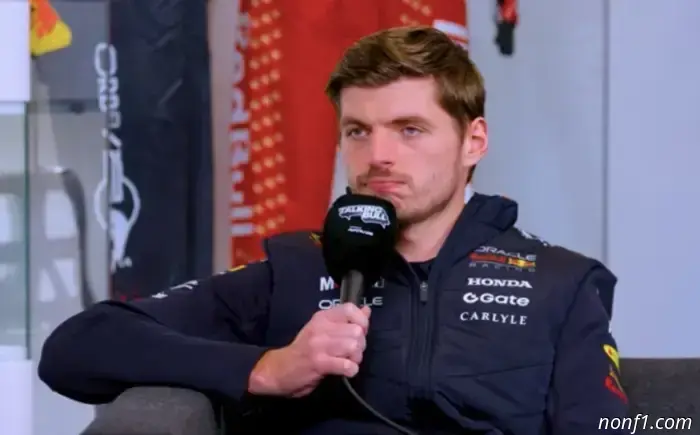 Verstappen: Procuro tomarme todo con más calma.