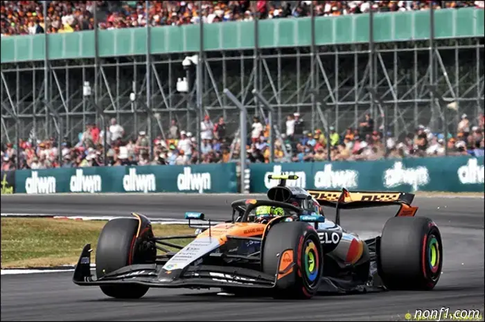 Lando Norris was the fastest in the second practice.