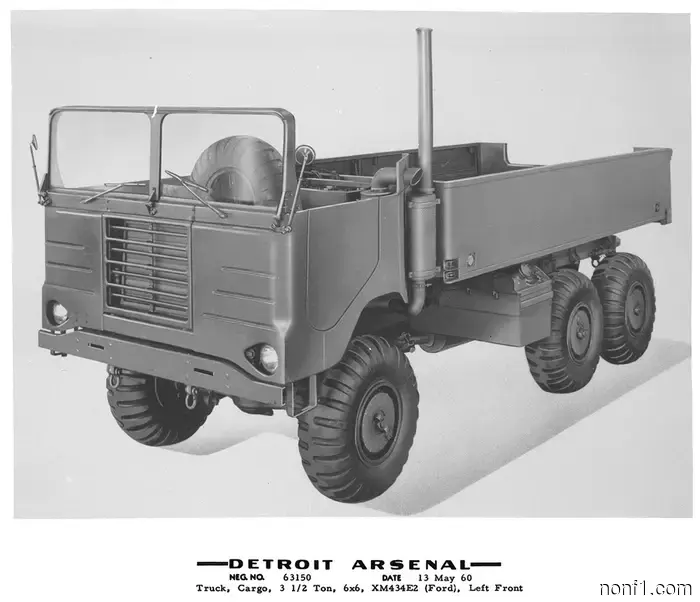 На продажу: 6×6 грузовик Ford, разработанный как амфибийный военный прототип примерно в 1960 году