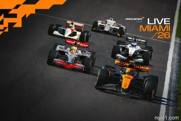 McLaren проведет демонстрационные заезды в Майами.