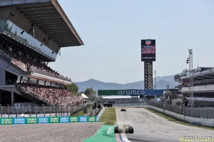 Gran Premio de Barcelona: Zonas de adelantamiento y aerodinámica activa