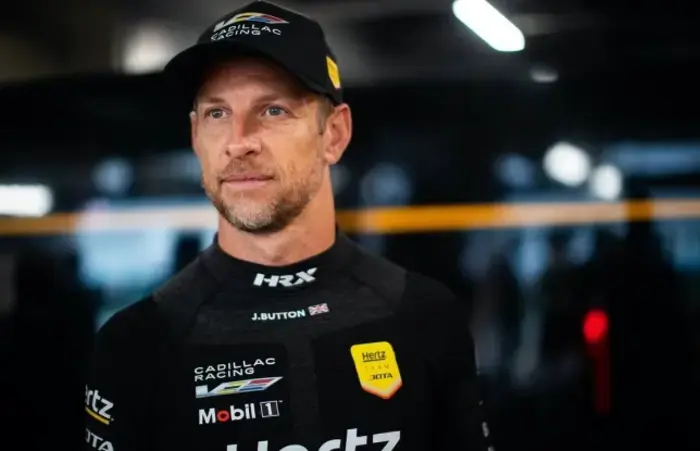 Button hinted at a possible return to NASCAR.
