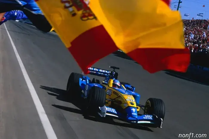 Twenty-two years ago Fernando Alonso achieved his first victory.