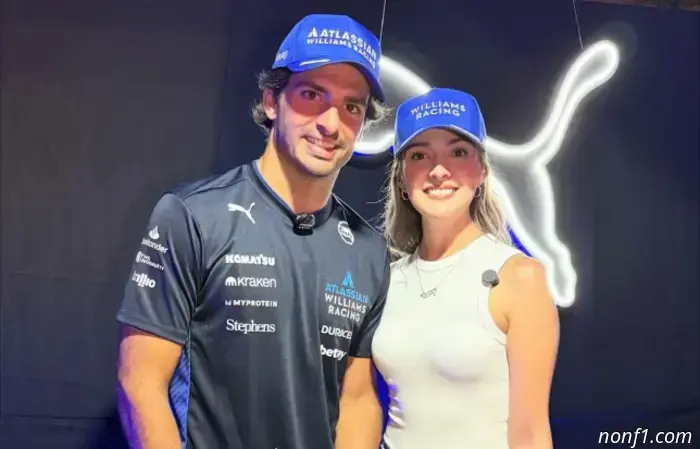 The crowd in Mexico City greeted Carlos Sainz with a rapturous ovation.