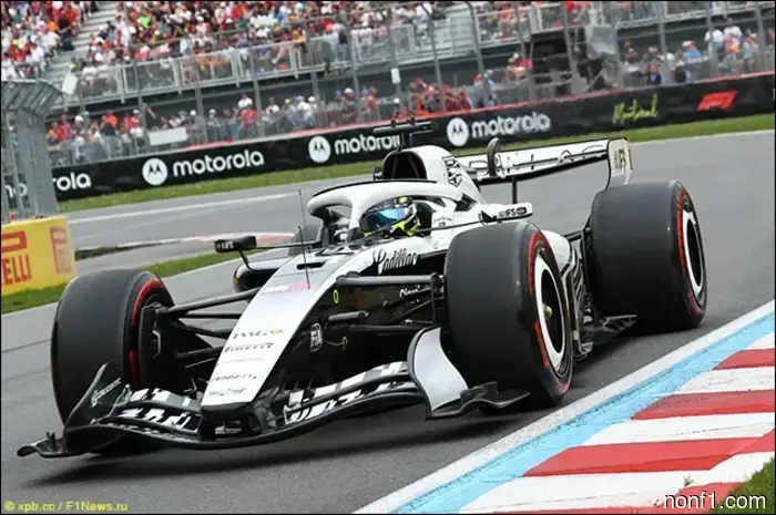 Sergio Perez received a warning.
