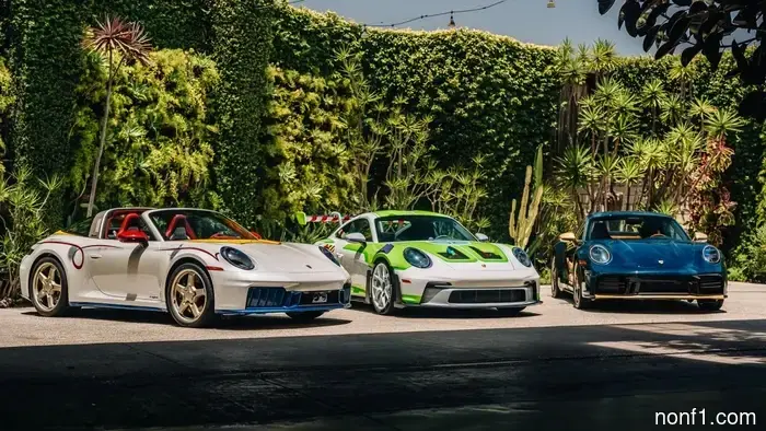 Porsche's color experts have created a paint that resembles denim, inspired by Toy Story.