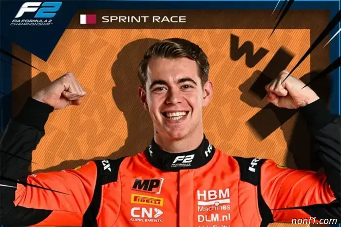 F2: Verschoor won the Saturday sprint in Qatar.