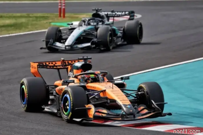 Óscar Piastri: El chasis de McLaren es en general menos eficiente