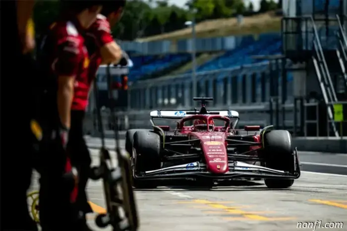 Ferrari probó la ala de aerodinámica activa.