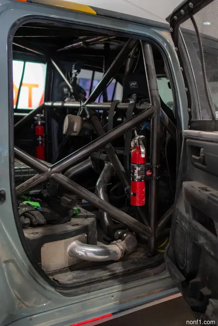 Toyota engineers transformed this 100,000-mile Tundra Hybrid into a desert racing vehicle.