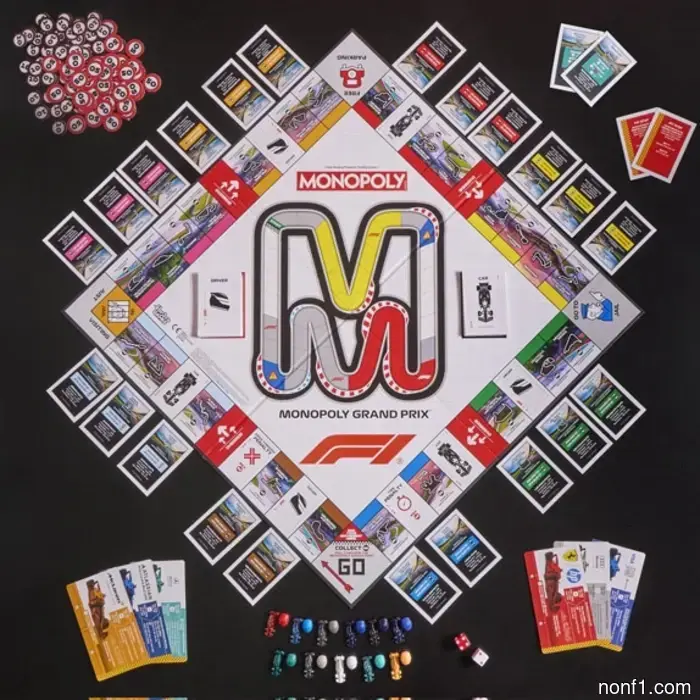 La nueva versión de "Monopoly" está dedicada a la Fórmula 1.